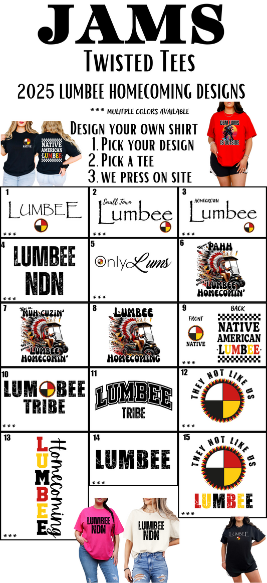 2025 Lumbee Homecoming Custom Shirt