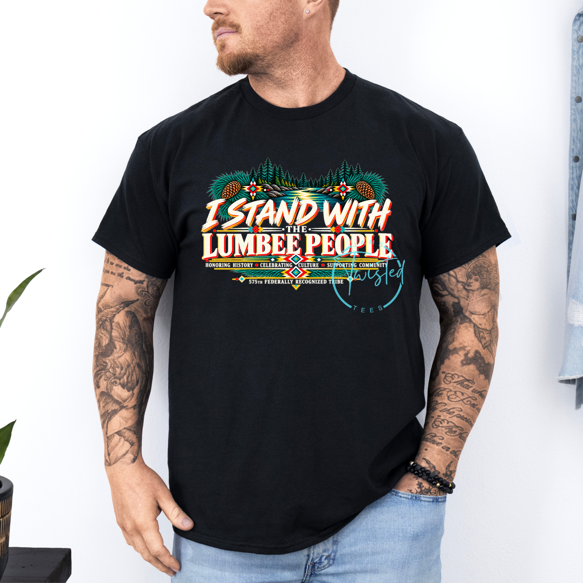 I Stand With the Lumbee People Tee